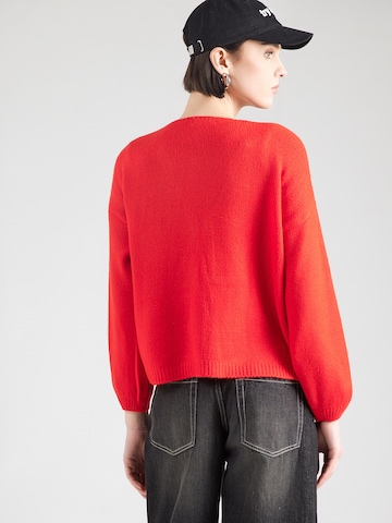 Geacă tricotată 'Vi44vien' de la Hailys pe roșu