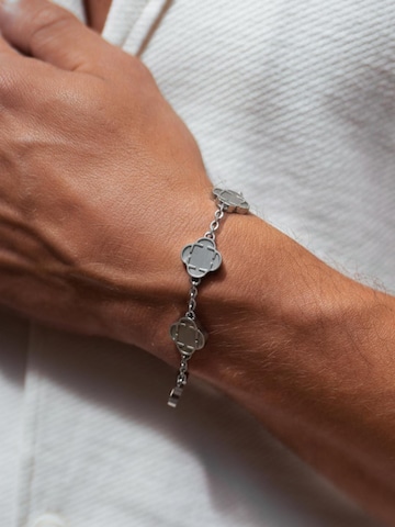 Eternal Bracelet 'Raw Clover' in Silver