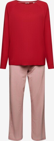 ESPRIT Pyjama in Rood: voorkant