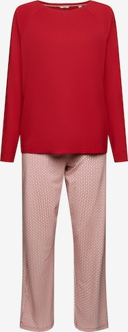 Pyjama ESPRIT en rouge : devant