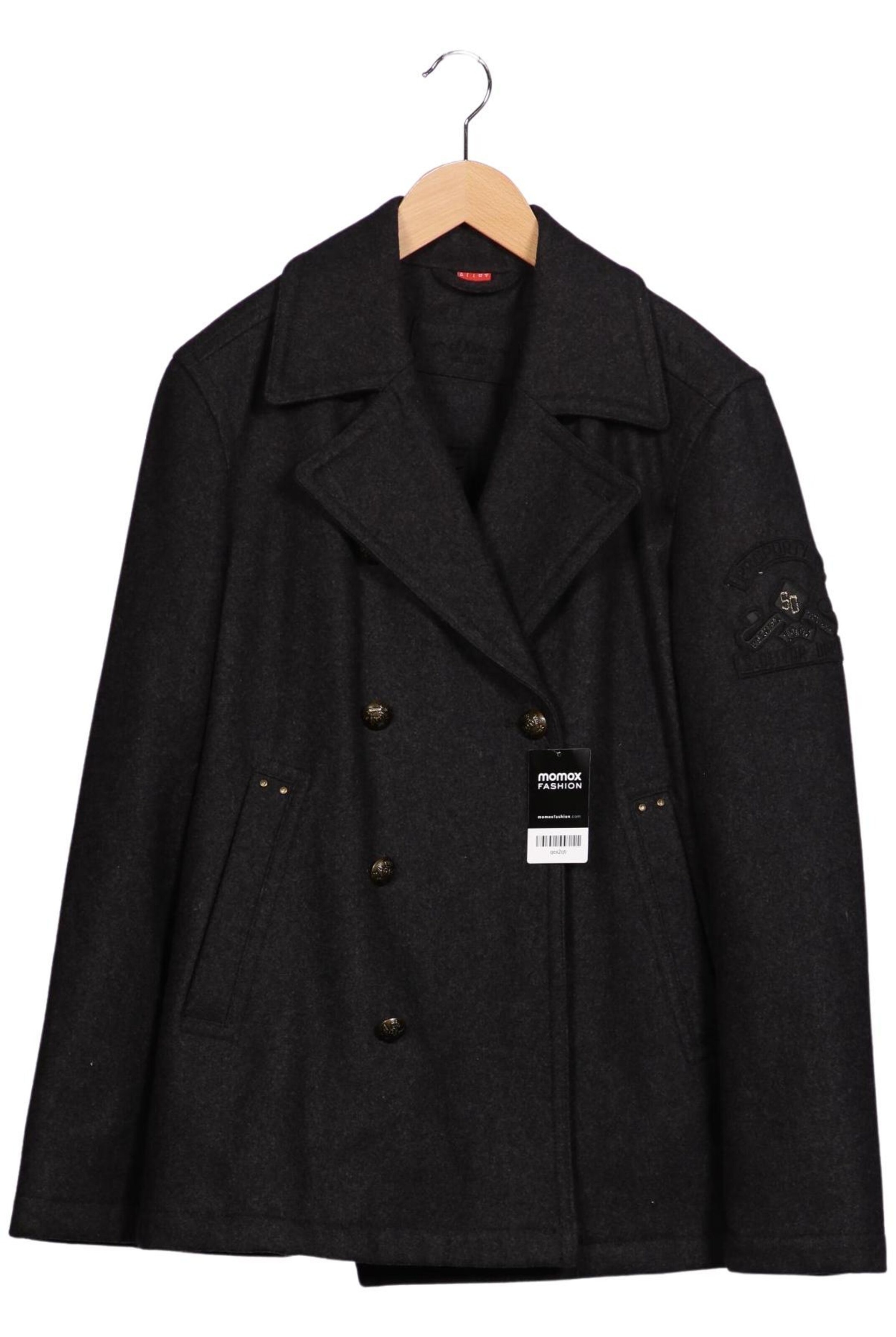 s.Oliver Jacket & Coat in M in Grey: front