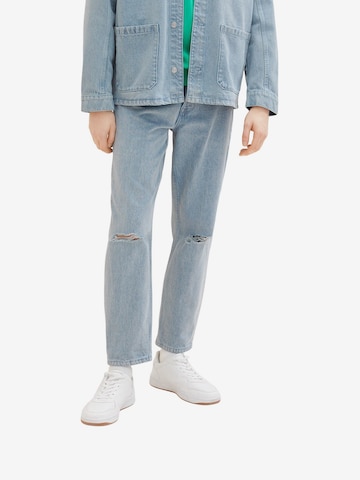 Loosefit Jean TOM TAILOR DENIM en bleu : devant