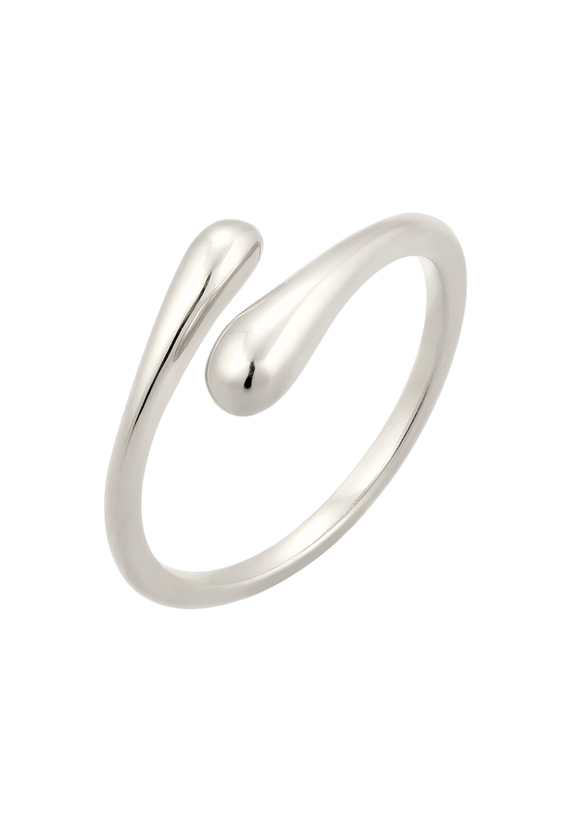 ELLI Ring in Silver: front