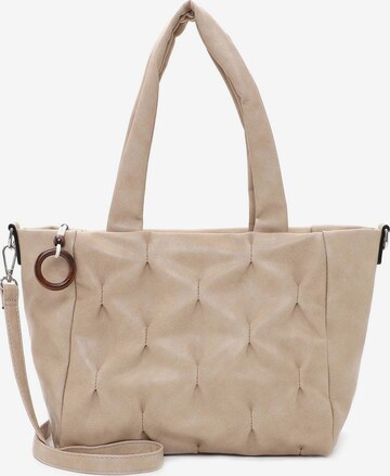 Emily & Noah Shopper 'Karlotta' in Beige: front