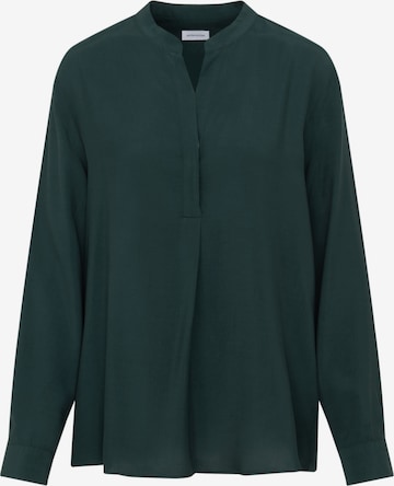 SEIDENSTICKER Blouse 'Schwarze Rose' in Groen: voorkant