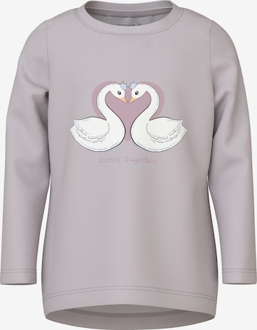 NAME IT Shirt in Lila: Vorderseite