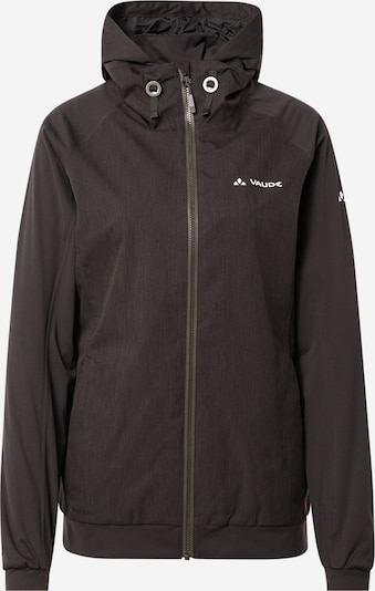 VAUDE Sportjacka 'Cyclist II' i svart / vit, Produktvy