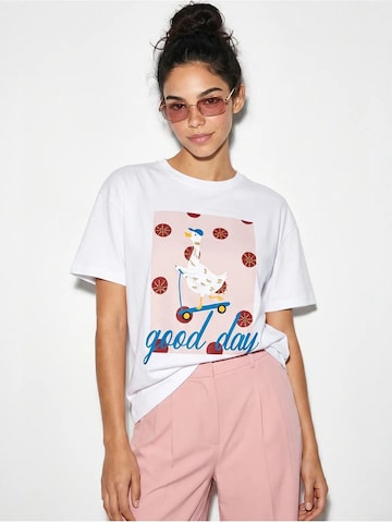 Maglietta 'T-Shirts' di Bianco Lucci in bianco
