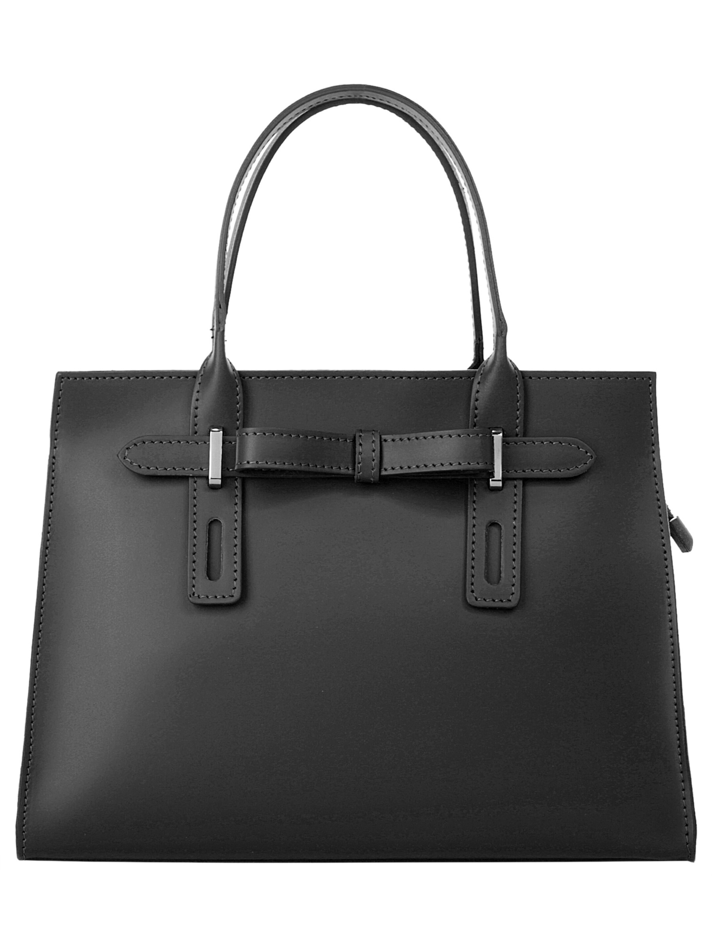 Cluty Handbag in Black: front