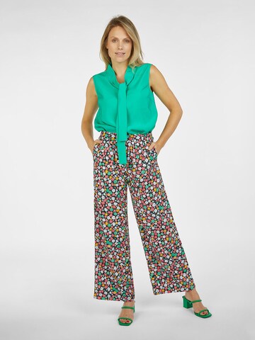 Wide Leg Pantalon 'Henna' Lovely Sisters en mélange de couleurs : devant