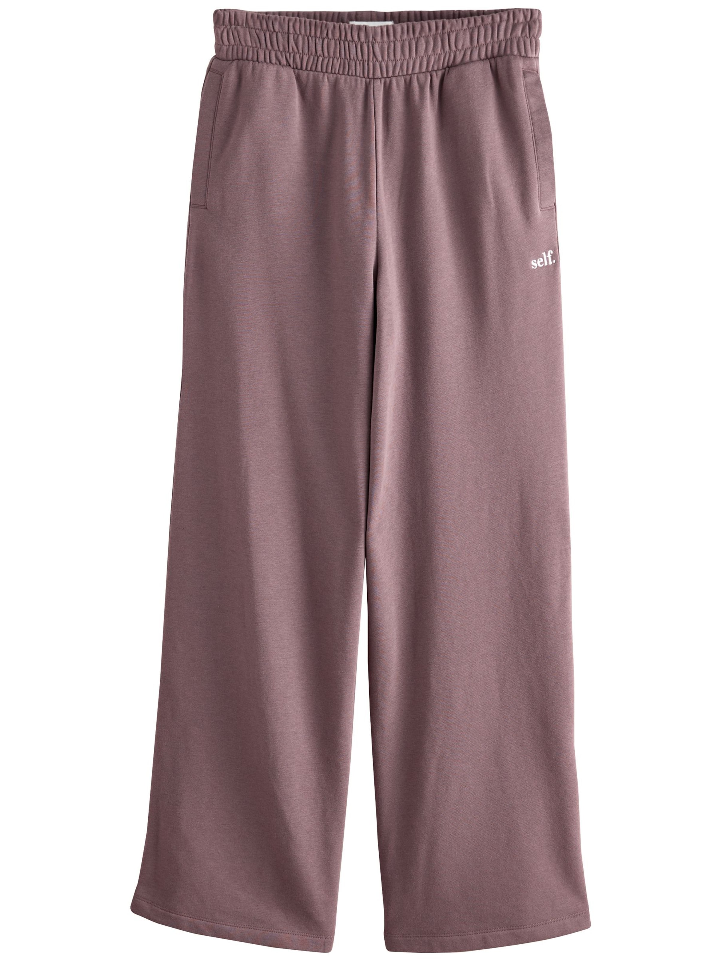 Next Свободный крой Штаны в Коричневый: спереди