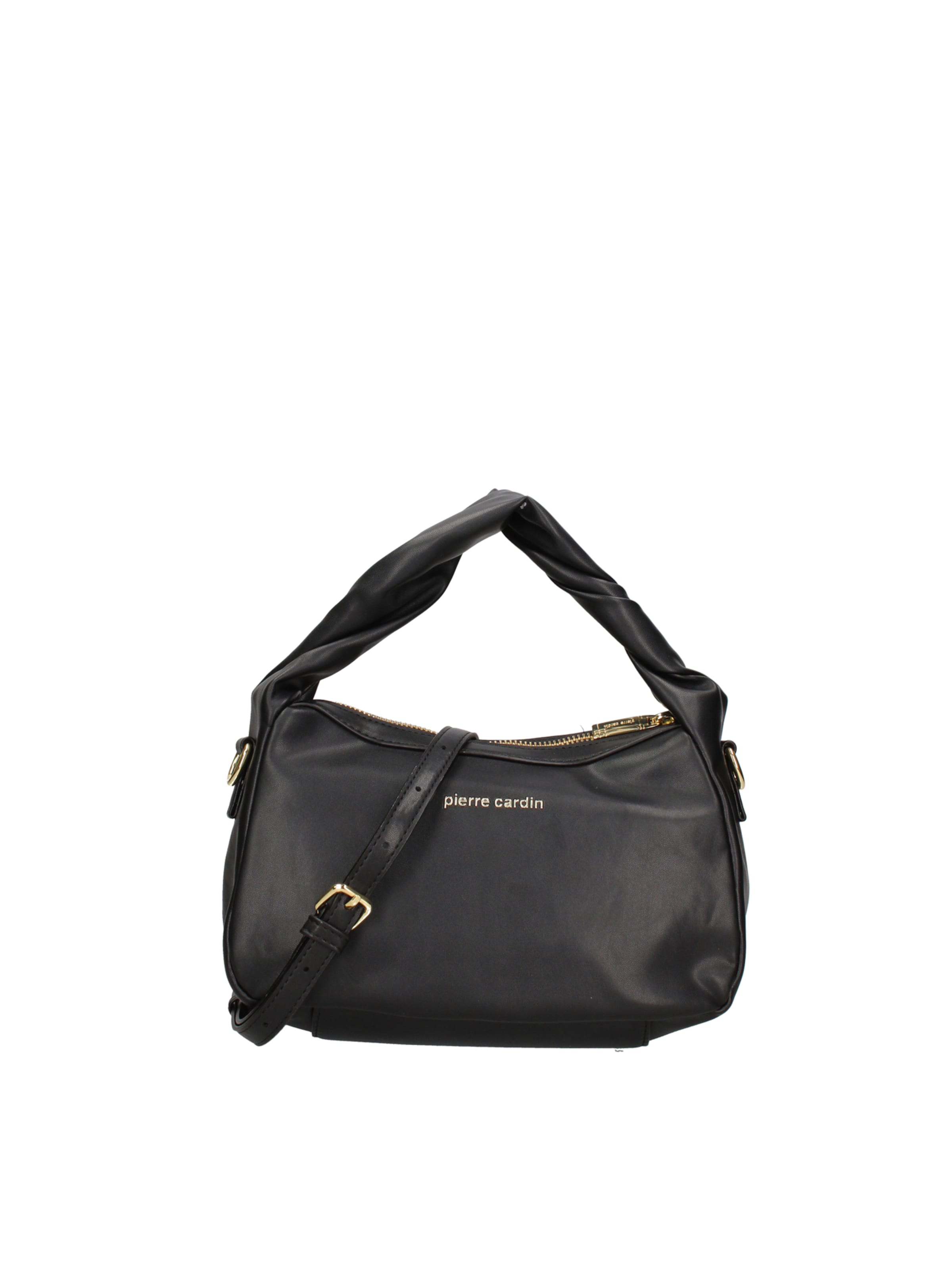 PIERRE CARDIN Shoulder bag in Black: front