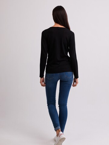 Pull-over CASH-MERE.CH en noir