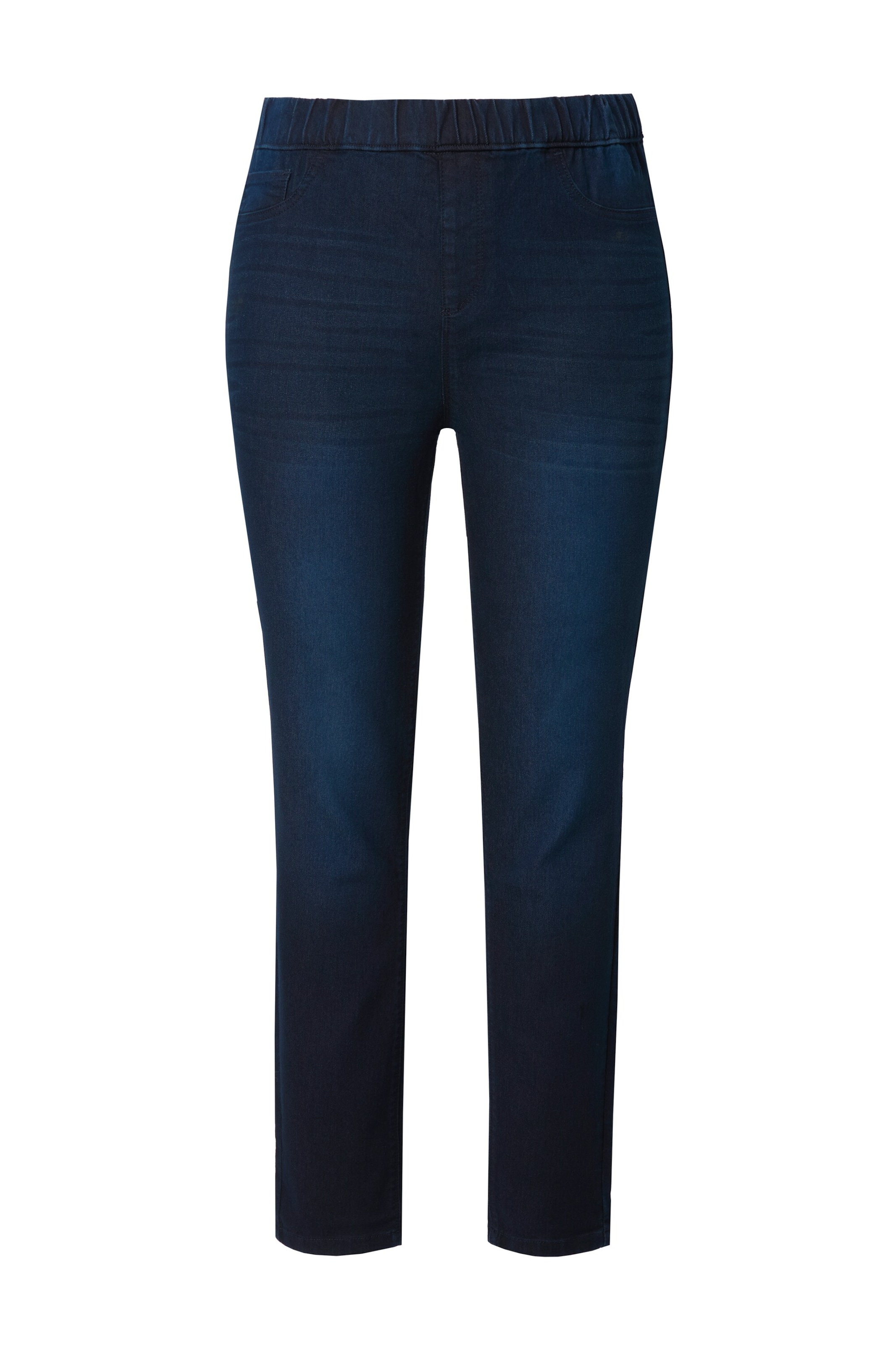 Ulla Popken Skinny Jeggings in Blau: Vorderseite