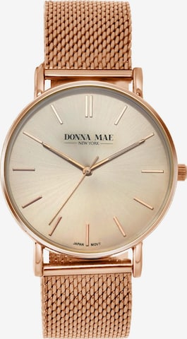 Lucardi Analoog horloge in Roze: voorkant