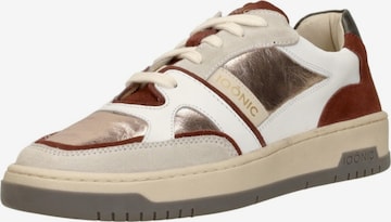 Baskets basses 'Sneakers Laag' Iqonic en blanc : devant