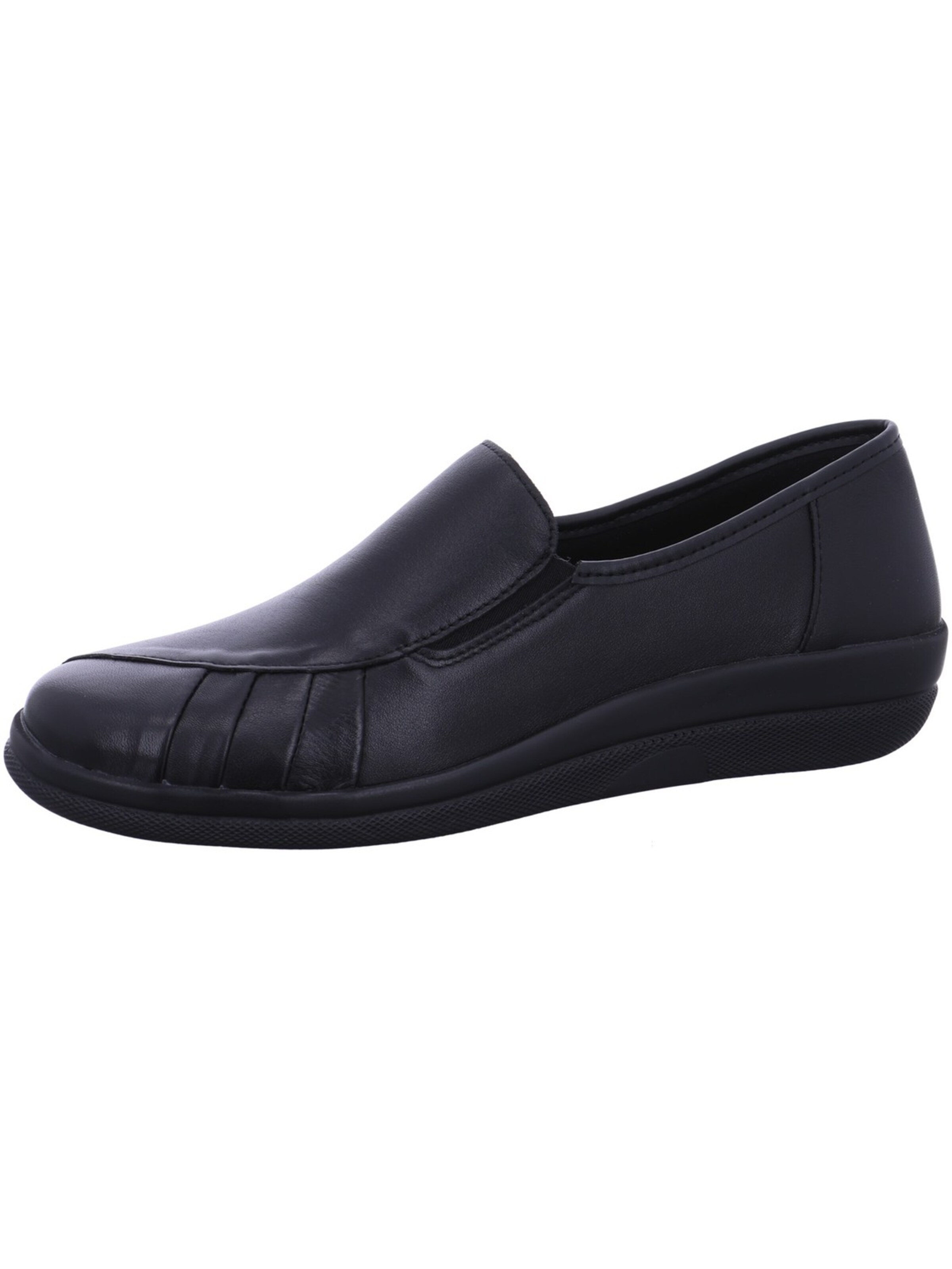 ACO Slipper 'Uschi'‌‌‌‌‌‌‌‌‌‌ in Schwarz: Vorderseite