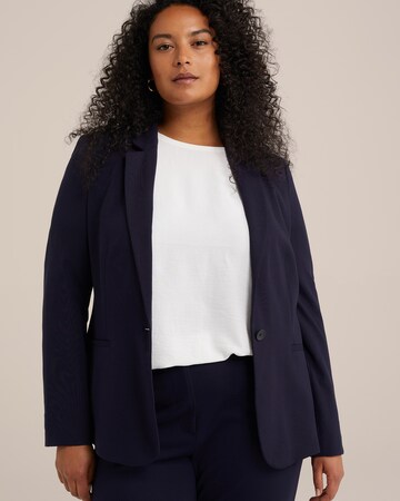 WE Fashion - Blazer en azul: frente