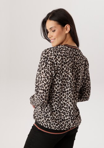 Aniston SELECTED Shirt in Brown