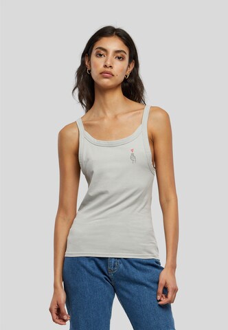 Top 'K-Heart' di Urban Classics in grigio: frontale