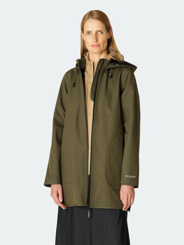 Veste fonctionnelle 'RAIN135' ILSE JACOBSEN en vert : devant