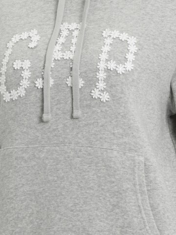 Gap Petite Sweatshirt 'HERITAGE' in Grau