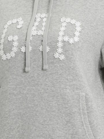 Gap Petite Sweatshirt 'HERITAGE' in Grey
