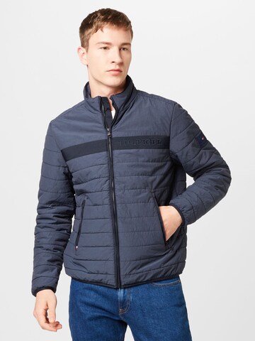 Veste mi-saison TOMMY HILFIGER en bleu : devant