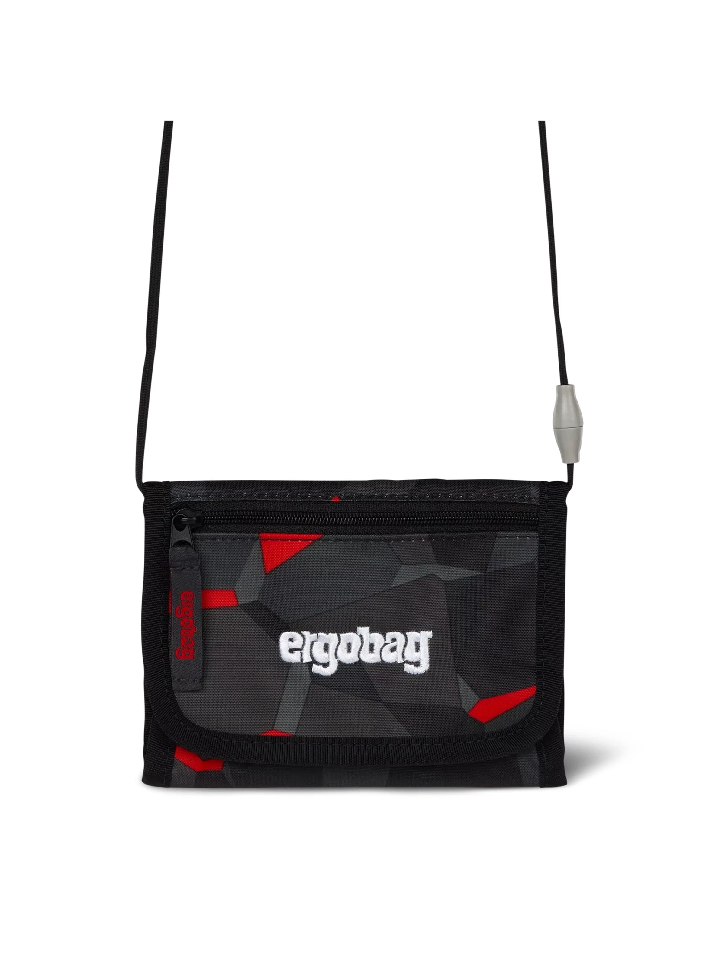 ergobag Wallet 'Brustbeutel Brustbeutel' in Grey: front