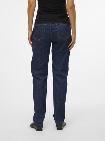 MAMALICIOUS Loosefit Jeans in Blauw