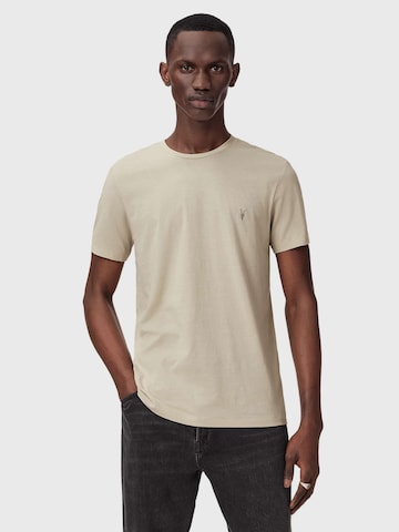 AllSaints Koszulka 'TONIC' w kolorze szary: przód