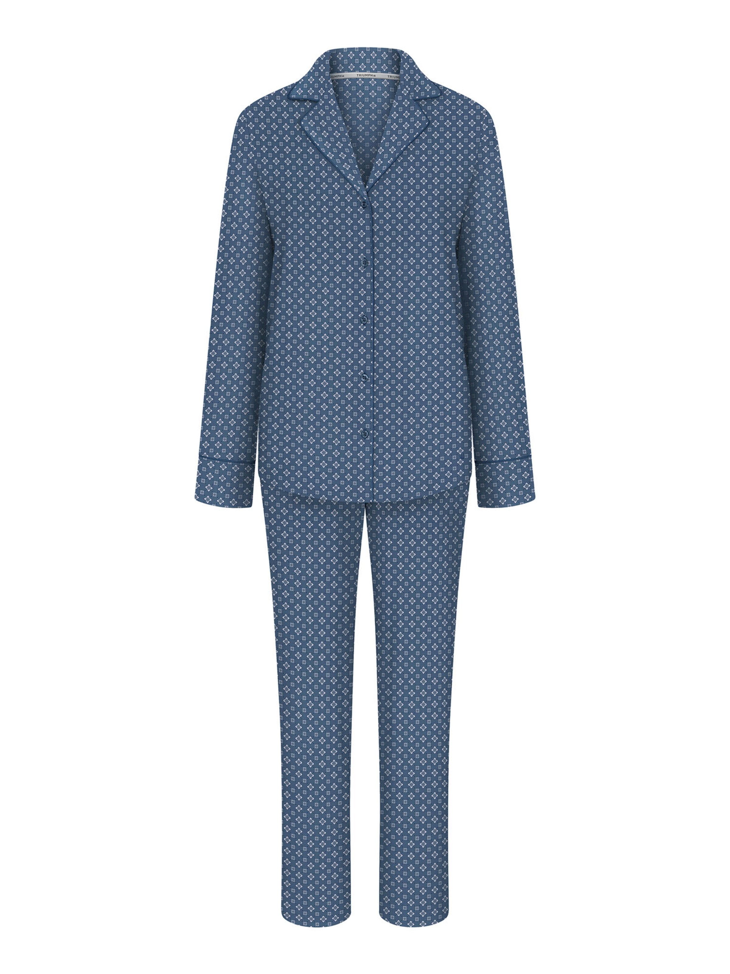 TRIUMPH Pyjama in Blau: Vorderseite