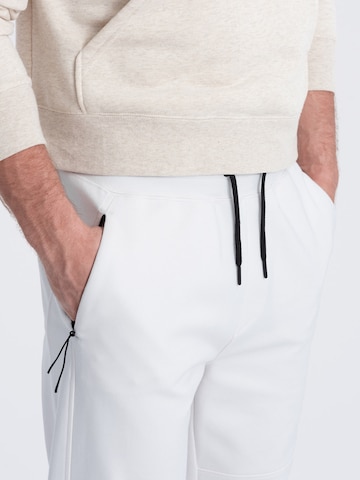Regular Pantalon 'PASK-0142' Ombre en blanc