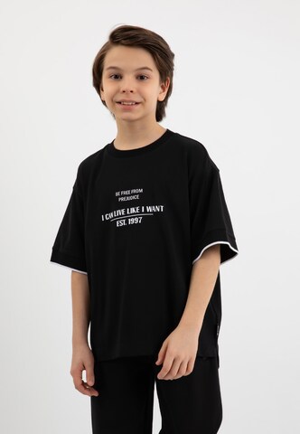 Gulliver T-Shirt in Schwarz: Vorderseite