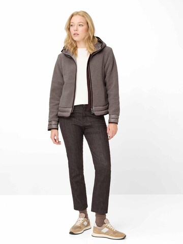 Fuchs Schmitt Übergangsjacke 'Teddyjacke Leipzig'‌‌‌‌‌‌‌ in Grau: Vorderseite