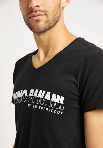 T-Shirt 'Rodriguez' Bruno Banani en noir