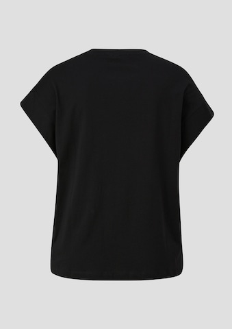 QS Shirt in Zwart