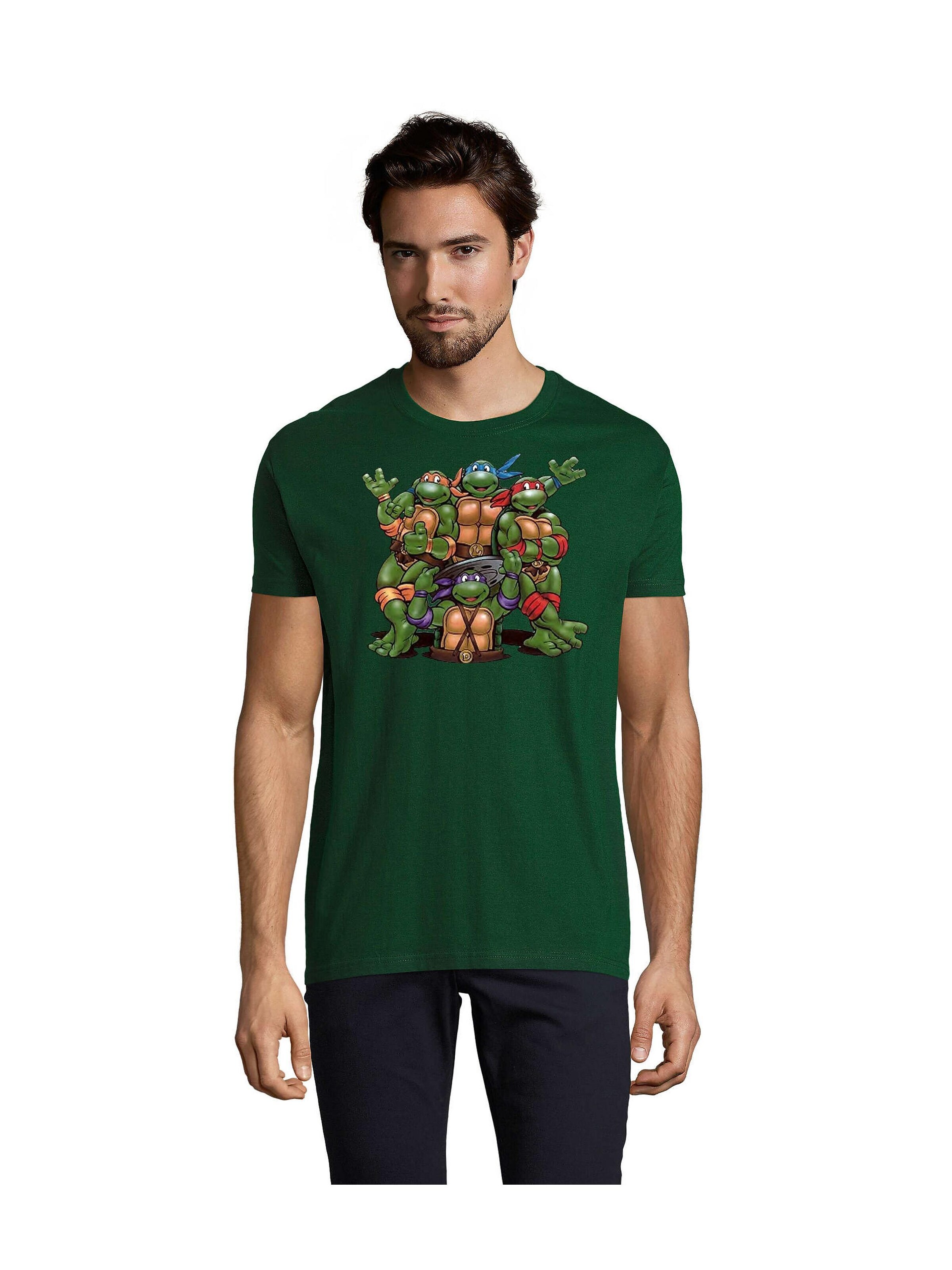 Blondie & Brownie Shirt 'Turtles' in 4XL in Green, Item view