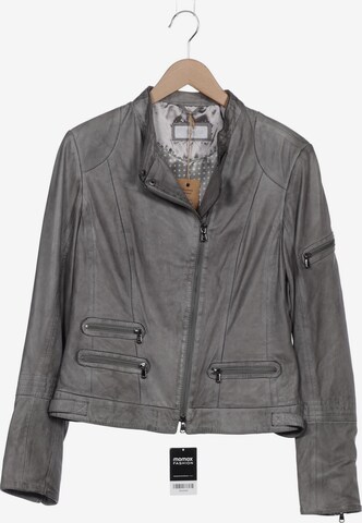 Schyia Jacket & Coat in XXL in Grey: front