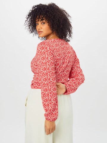 ABOUT YOU Curvy Shirt 'Danai' in Rood