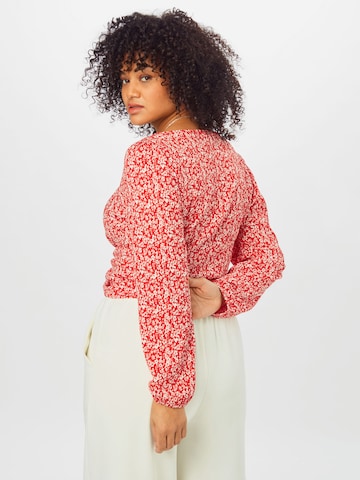 ABOUT YOU Curvy Shirt 'Danai' in Rot