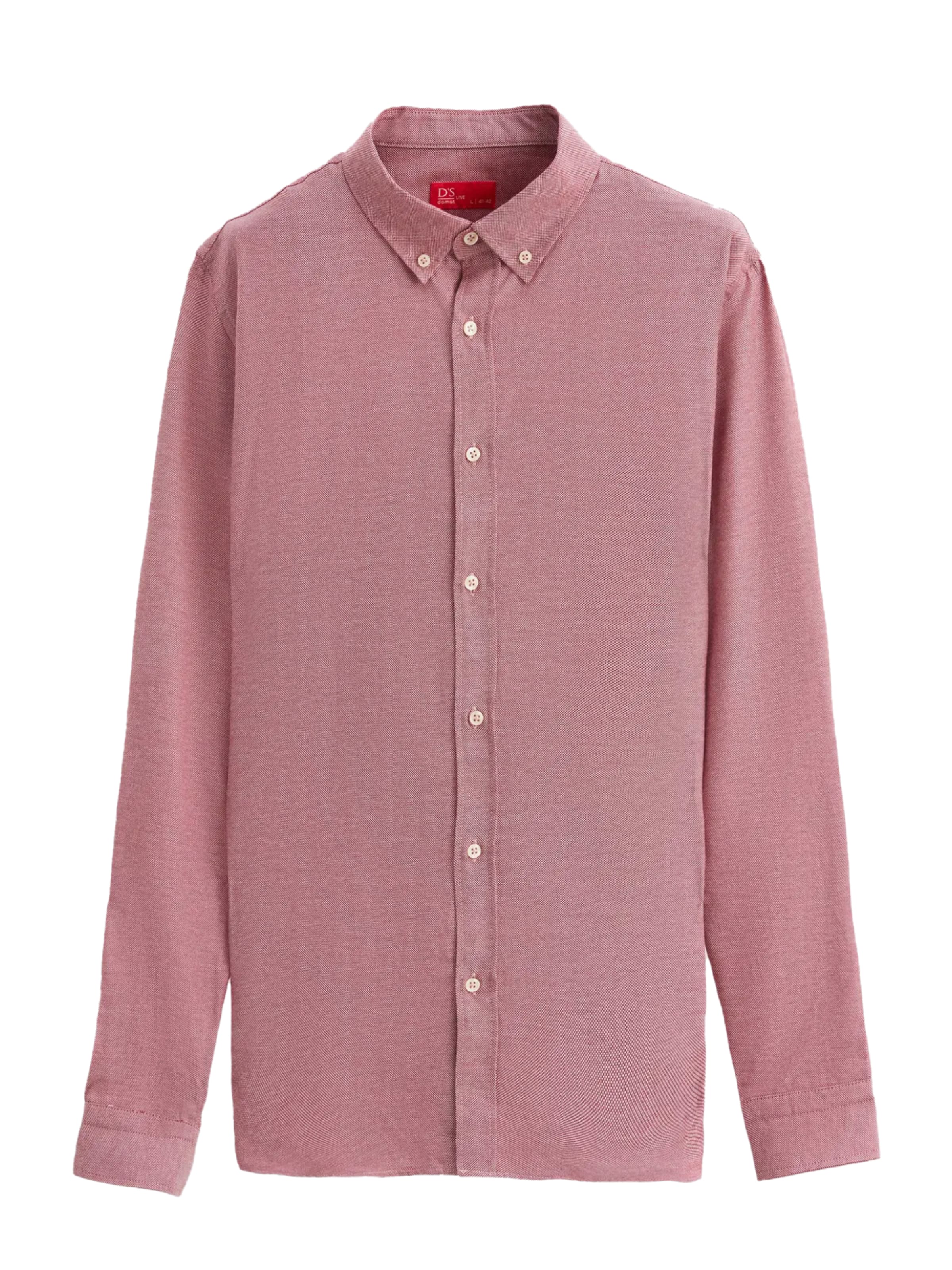 D’S Damat Overhemd in Rood: voorkant