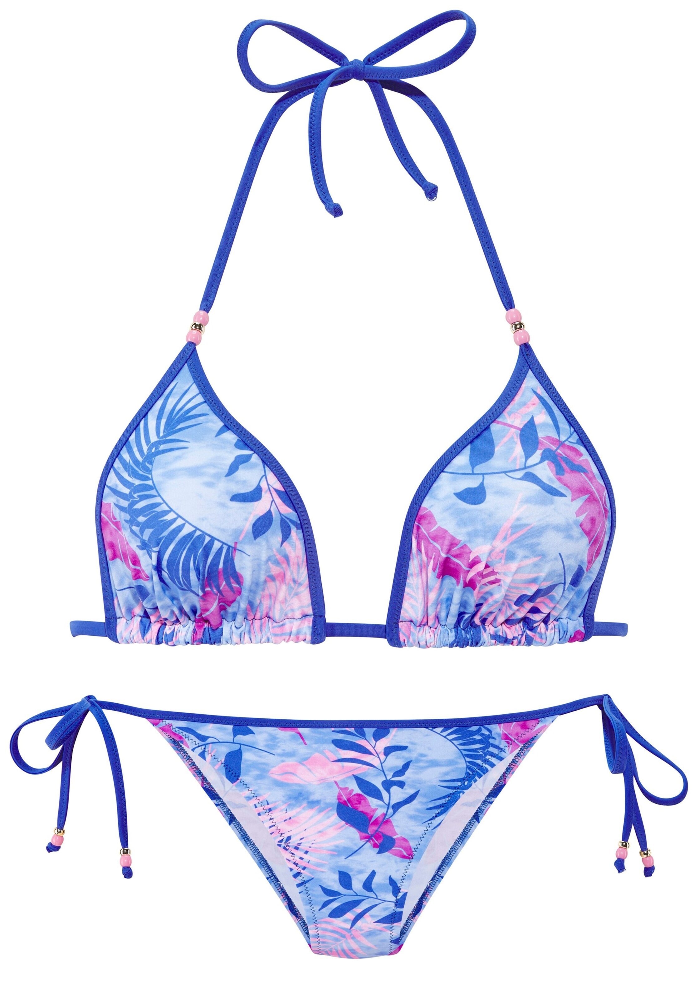 VIVANCE Triangel Bikini in Blau: Vorderseite