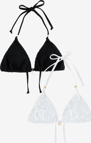 Next Kolmio Bikinitoppi värissä musta: etupuoli