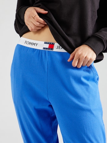 Tommy Jeans Zúžený Kalhoty – modrá