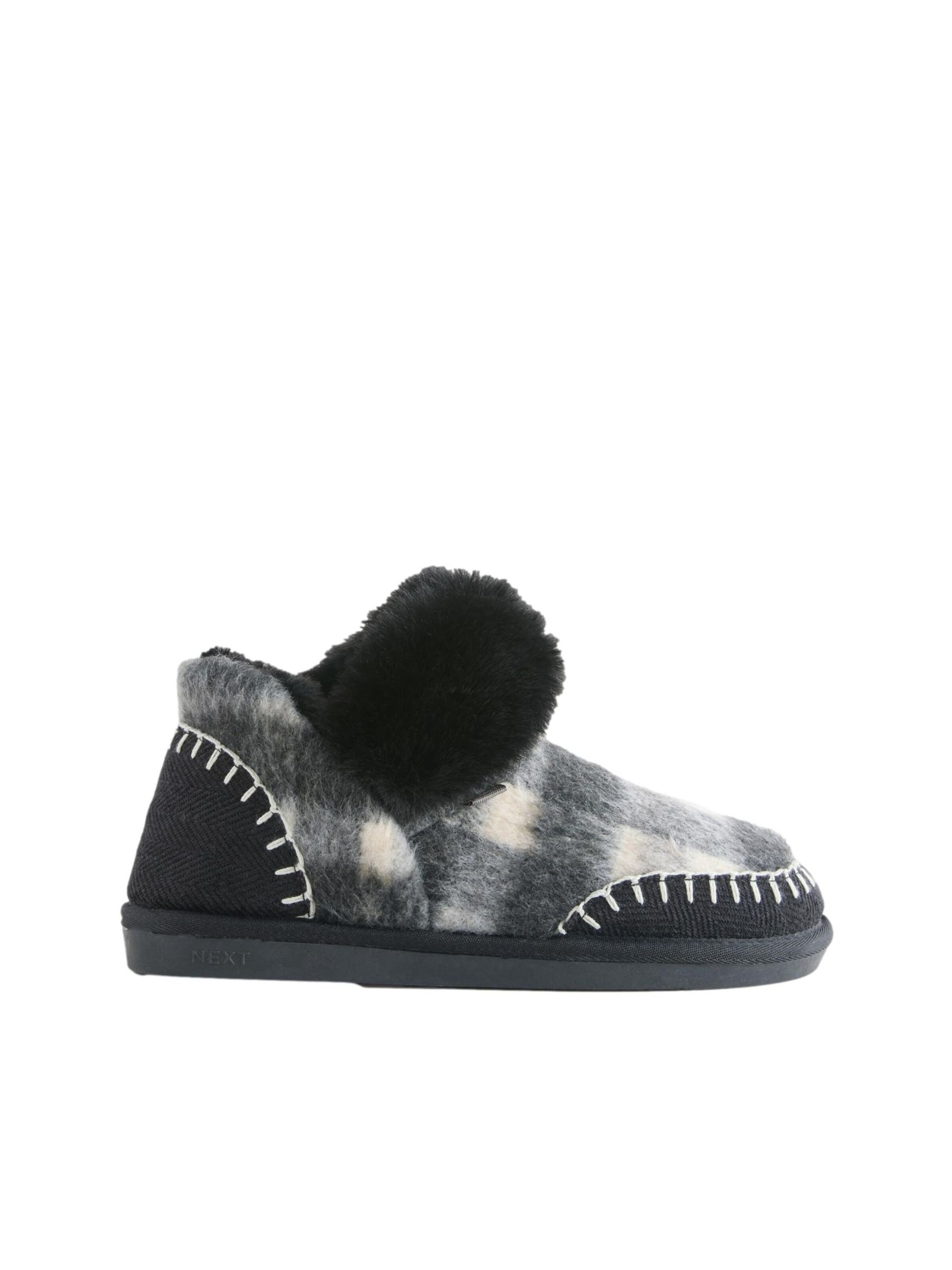 melns Next Mājas apavi