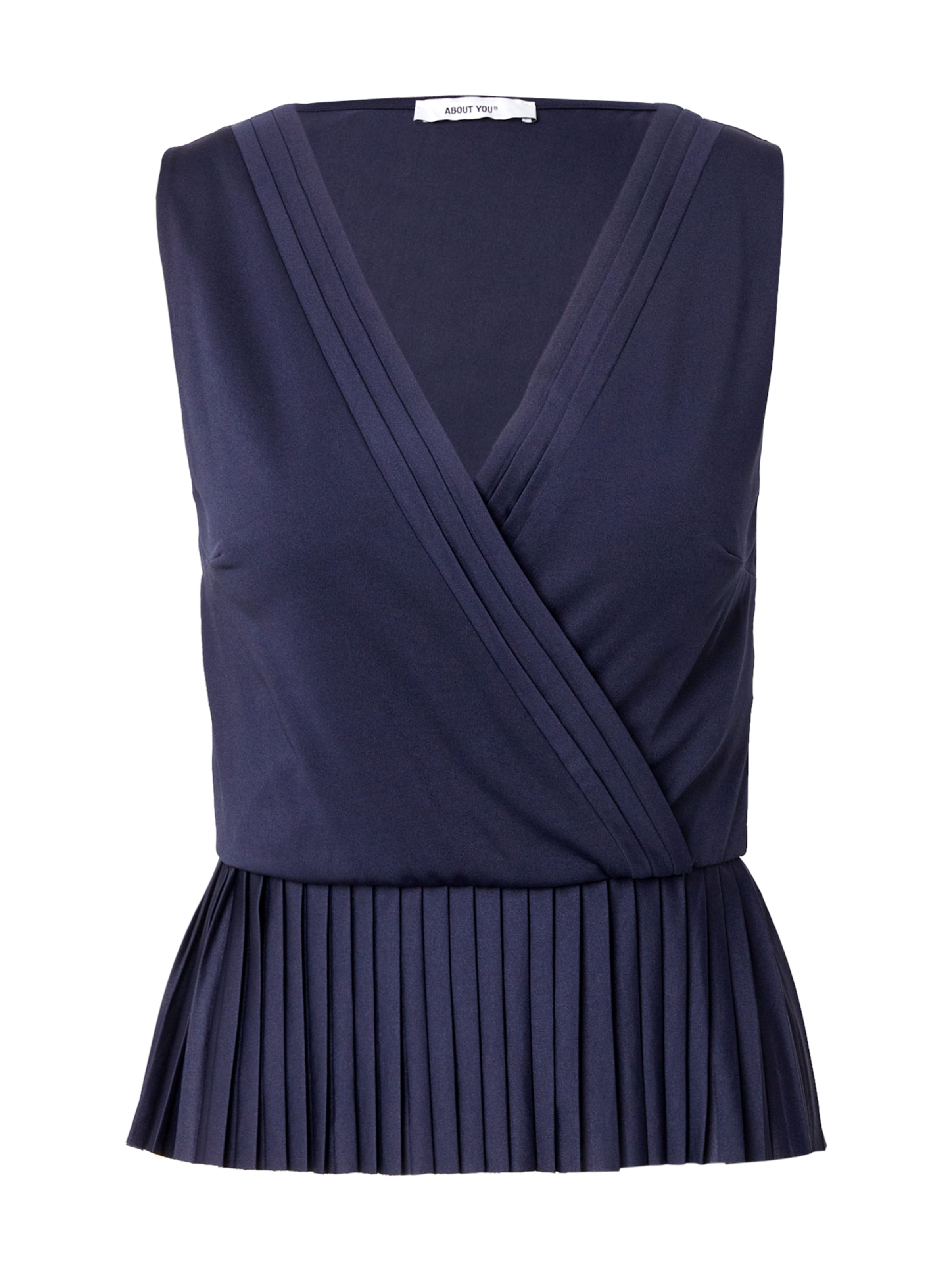 Haut 'Marika' ABOUT YOU en bleu : devant