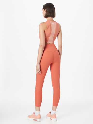 Girlfriend Collective Slim fit Workout Pants in Orange