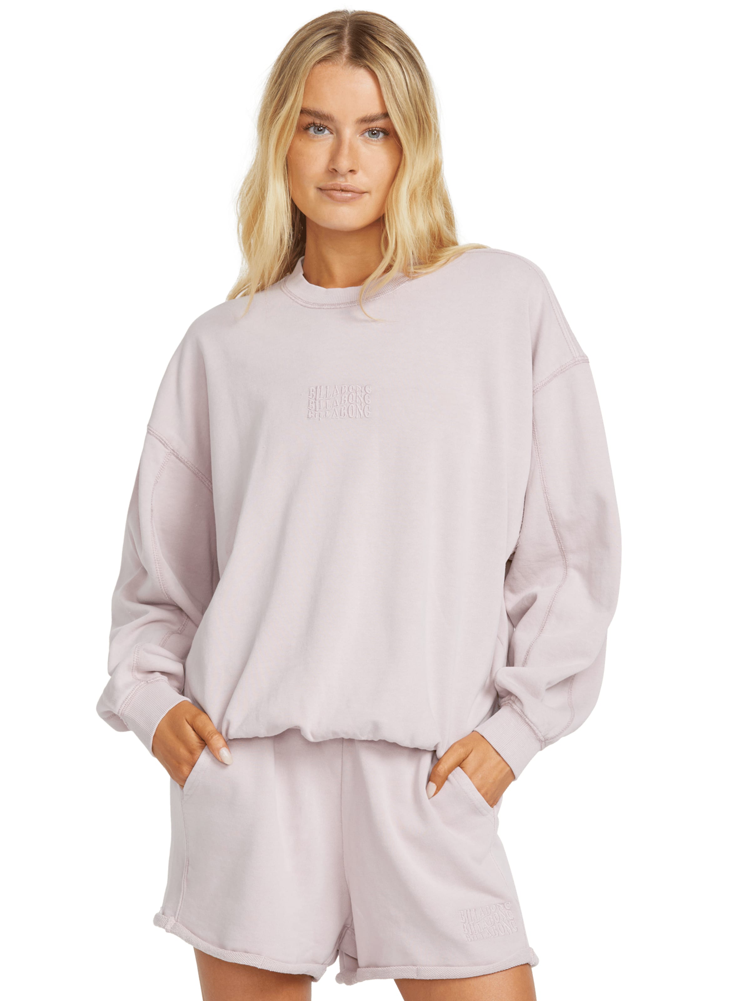 BILLABONG Sweatshirt in Grau: Vorderseite