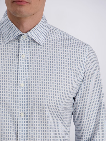 PIERRE CARDIN Regular fit Overhemd in Blauw